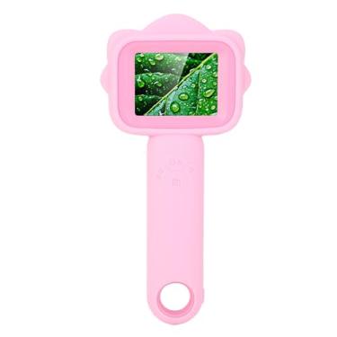 Imagem de YWBL-WH Microscópio Digital Portátil, Ampliação de 500X Com Tela de 2,4 Polegadas e 8 Luzes LED, Microscópio USB para Crianças, Estudantes, Engenheiros e Cientistas No Mac OS