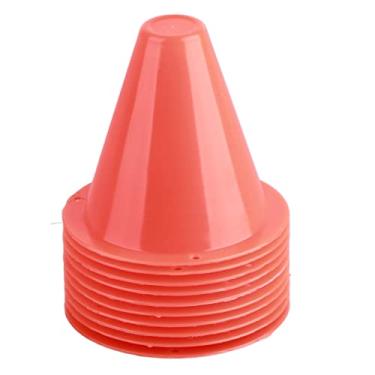 Imagem de Generic 10 Barreiras Portáteis do Futebol do Cone Treinamento Futebol Pces para o Transporte Fácil, para Treinadores de (#05)