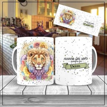 Imagem de Caneca Personalizada Leão Da Tribo De Judá - Lojinha Da Luc Adesivos