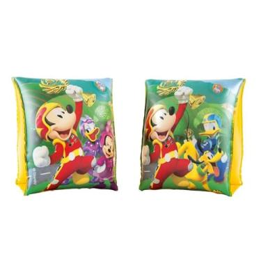 Imagem de Boia de Braço Infantil, Verde, PVC, 23 cm Diâmetro x 15 cm Largura, 3-6 Anos, Câmaras de Ar Independentes, 1 Par Incluído