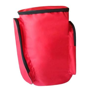 Imagem de Generic Mochila esportiva multifuncional para taekwondo, jiu-jitsu brasileiro, fitness e kickboxing, ideal para guardar equipamentos de sparring, Vermelho