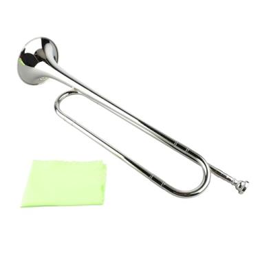 Imagem de SPYMINNPOO Bugle Plano B de Longa Vida Com Superfície Polida Fina, Design de Furo Grande para Instrumentos de Sopro, Corneta de Orquestra