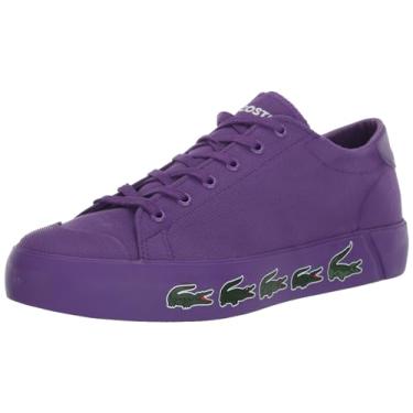 Imagem de Lacoste Tênis Gripshot Feminino, Roxo escuro/verde escuro, 6