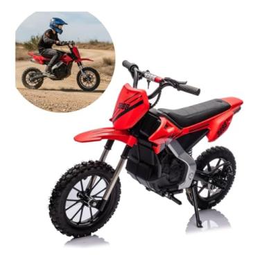 Imagem de Mini Moto Infantil Elétrica 24v Com Luz E Som Vermelha - BW395VM