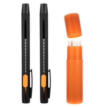 Imagem de Neyauo Canetas apagáveis a quente para tecido, marcadores de giz apagáveis, marcadores de tecido para costura, bordado, acolchoado, adequadas para tecidos de malha de algodão, ferramentas de costura