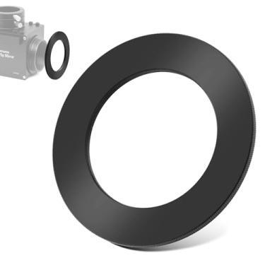 Imagem de Astromania Adaptador de telescópio de anel giratório fêmea M42 x 0,75, acessórios de telescópio de metal de alumínio para montagem em adaptador com rosca macho M42 T/T2 para telescópio astronômico