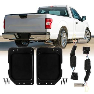 Imagem de USR UNIQUE STYLE RACING Kit de fios de farol traseiro F150 18-20 de 3,5 m (esquerda + direita) compatível com caminhonete Ford F-150 2018-2020 todos os modelos (kit de fiação de conversão +