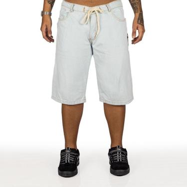 Imagem de Bermuda Overking Jeans Balão Delavê-Masculino