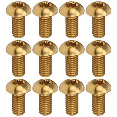 Imagem de KIMISS 12pçs M5x10mm Parafusos de Rotor de Freio a Disco de Liga de Titânio-leve, Acessórios de Bicicleta Resistentes à Corrosão para Desempenho Seguro (#2)