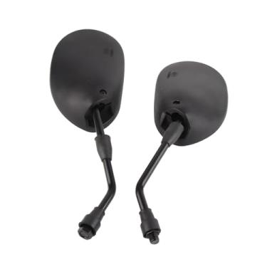 Imagem de Cryfokt Espelho Retrovisor Universal para Motocicleta, Durável e Elegante, Espelhos Laterais para Motocicleta DY100 10mm, Totalmente Ajustável para Visão Clara, Ajuste Universal para a Maioria das e