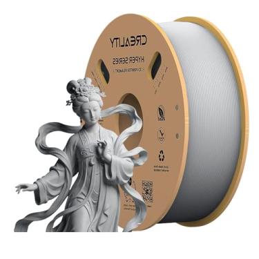 Imagem de Creality Filamento Hyper PLA 1,75 mm, filamento de impressão 3D de alta velocidade até 600 mm/s, precisão de ± 0,02 mm, filamento de impressão 3D serve para a maioria das impressoras 3D FDM