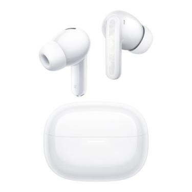 Imagem de Xiaomi Redmi Buds 5 Pro, fones de ouvido Bluetooth, áudio imersivo integrado, qualidade de áudio de alta resolução, cancelamento de ruído ativo, controles de toque, Branco