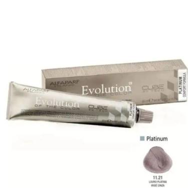 Imagem de Coloração 11.21 Louro Platina Irese Cinza Alfaparf Eoc Cube 60ML - Alf