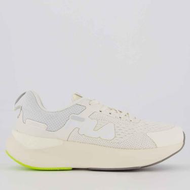 Imagem de Tênis Fila Improve Feminino Bege e Cinza-Feminino