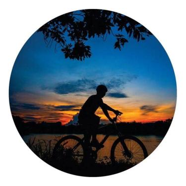 Imagem de Capa De Estepe Ecosport Aircross Ciclista Céu Azul