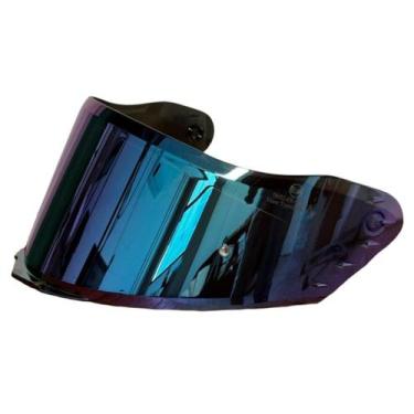 Imagem de Viseira Para Capacete Mormaii S1 Fume Espelhada Camaleão Rose Dourada,