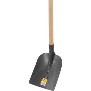 Imagem de Pá ajuntadeira quadrada 250x279mm n.2 c/ cabo vd201 Vonder