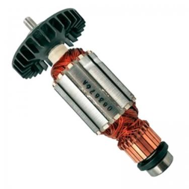 Imagem de induzido rotor para serra mármore m0400b completo original makita, 513