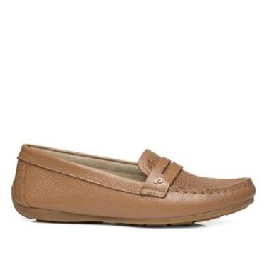 Imagem de Mocassim Pegada Feminino em Couro Caramelo 249008-03-Feminino
