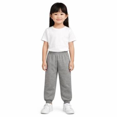 Imagem de Calça Moletom Peluciada Algodão Infantil Juvenil 4 ao 16 - Cleomara Co