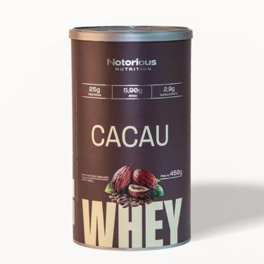 Imagem de Whey Cacau, Proteína Isolada 450g-Unissex