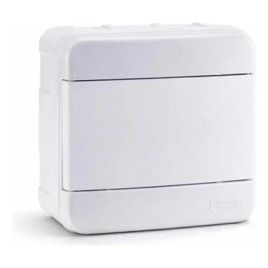 Imagem de Quadro Distribuicão 4 Disjuntores Din Br Sobrepor Forceline - Congratu