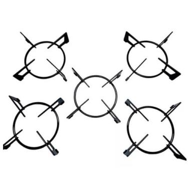 Imagem de Kit Com 5 Grade Trempe Original Fogão Cooktop Fischer