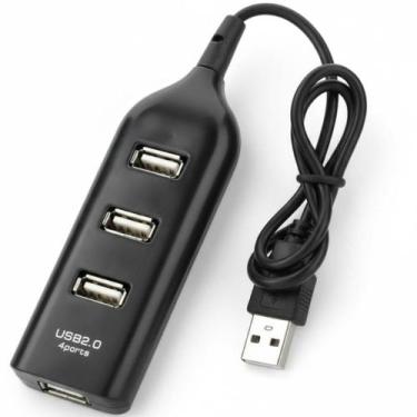 Imagem de Hub Adaptador 2.0 4 Entradas Usb Fêmea E 1 Saída Usb Macho - Inova Ele