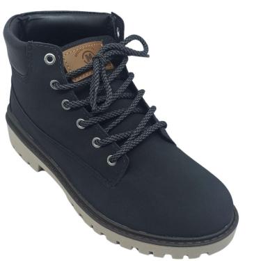 Imagem de Bota Infantil Molekinho com Design Moderno e Fechamento em Cadarço-Masculino