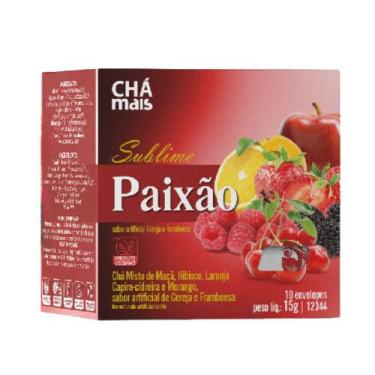 Imagem de Chá Misto Sublime Paixão 10 sachês - Chá Mais