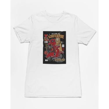 Imagem de Camiseta Poster Pop Style Inspiração DEADPOOL Estampa DTF 100% Algodão
