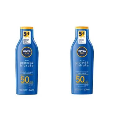 Imagem de Kit 2 Protetor Solar Protect e Hidrata Fps 50 200ml-Nivea
