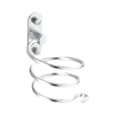 Imagem de Suporte De Parede Giratório Para Secador De Cabelo - Organizador Domés