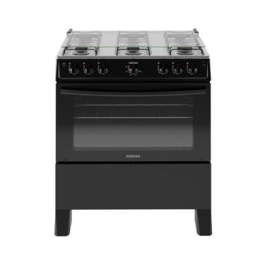 Imagem de Fogao 6 Bocas Star New Itatiaia Preto Bivolt, Bivolt, Preto