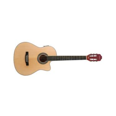 Imagem de Violão Eletroacústico Nylon Vogga Vcs235 Cutaway Cor: Natural, Natural