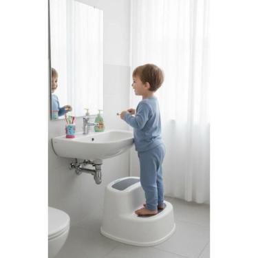 Imagem de 2x Degrau Banheiro Infantil 2 Níveis Antiderrapante 30kg - Congratulat