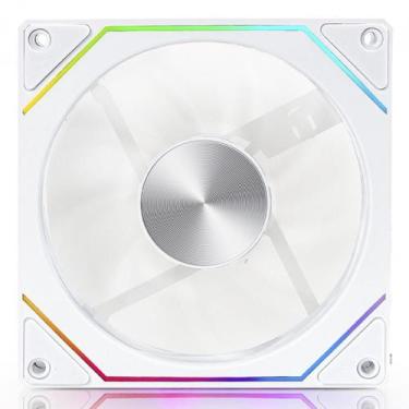 Imagem de Cooler Para Gabinete Round5 Nordwind Reverse White, ARGB, 120mm, PWM, 