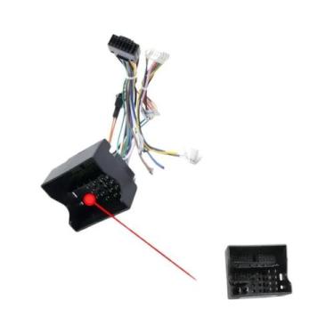 Imagem de Adaptador De Cabo De Alimentação De 16 Pinos Para Player De Áudio Andr