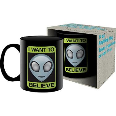 Imagem de Caneca de cerâmica Alien Believe da Aquarius 325 ml