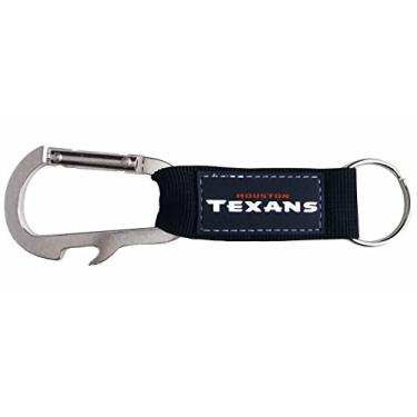Imagem de Chaveiro NFL Houston Texans Carabineer, azul-marinho, tamanho único