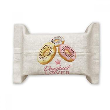 Imagem de Doughnut Western Sobremesa Doces Comida Facial Papel Papel Papel Papel Papel Saco Algodão Linho