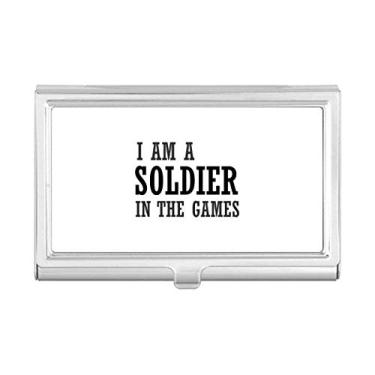 Imagem de Porta-cartões I Am A Soldier in The Games