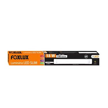 Imagem de Foxlux Luminária LED Slim 18W 6500K Bivolt