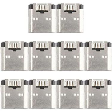 Imagem de 10 PCS Charging Port Connector for Nokia Lumia 520 / Lumia 620