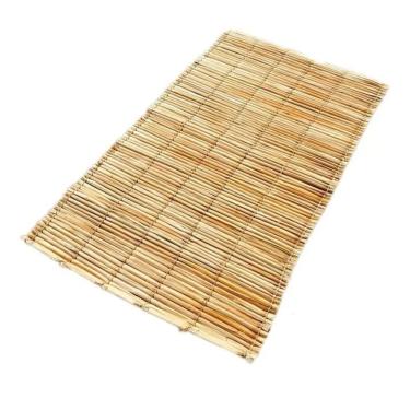 Imagem de Kit 7 Esteira De Praia 1,70 Metros Palha Taboa Tipo A****