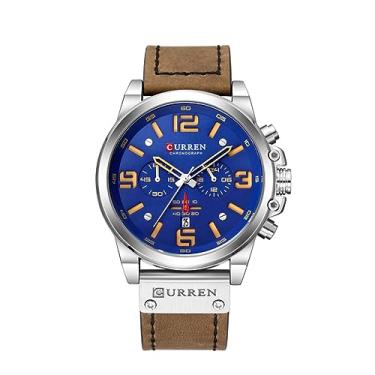Imagem de Relógio de negócios masculino Moda S Watch Alfinete Caixa de liga Alça Relógio Calendário Relógio de pulso de quartzo