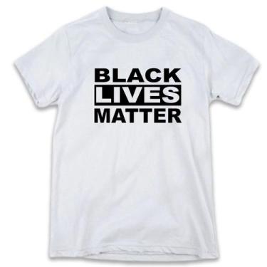 Imagem de 1 Camiseta Black Lives Matter Vidas Negras Importam Personalizada - W3