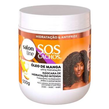 Imagem de SalonLine Máscara SOS Cachos Óleo de Manga - 500g