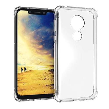 Imagem de Capa Anti Shock Motorola Moto G7 Power 6.2" 2019, Cell Case, Capa Anti-Impacto, Transparente