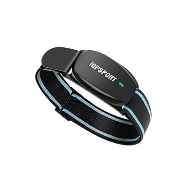 Imagem de iGPSPORT HR70 Monitor de Frequência Cardíaca com Braçadeira, 65H de Vida útil da Bateria Bluetooth 5.0 e Formiga para Esportes Corrida Ciclismo